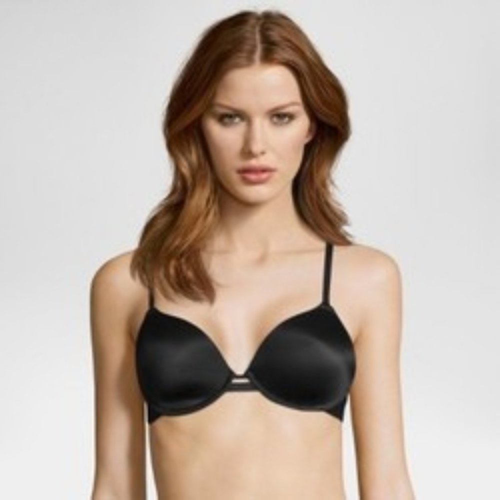 Maidenform Lightly Lined Underwire Black Bra 38DD